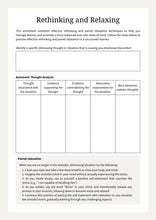 Load image into Gallery viewer, DBT Distress Tolerance Workbook