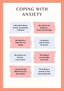 Must Have Mental Health Handouts/Posters