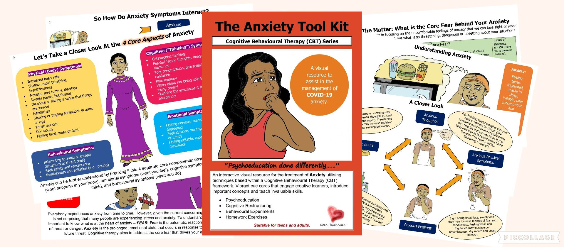 The Anxiety Tool Kit - Instant PDF Download  Based on clinically validated  interventions.