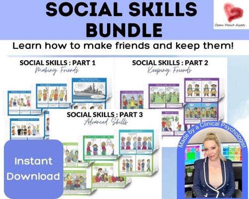 Social Skills Bundle- Part 1, 2 and 3