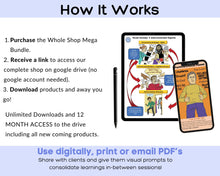 Load image into Gallery viewer, WHOLE SHOP THERAPY HANDOUT BUNDLE
