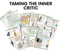 Load image into Gallery viewer, Stop the Inner Critic - Therapy Handouts