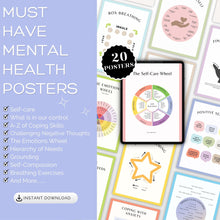 Load image into Gallery viewer, Must Have Mental Health Handouts/Posters