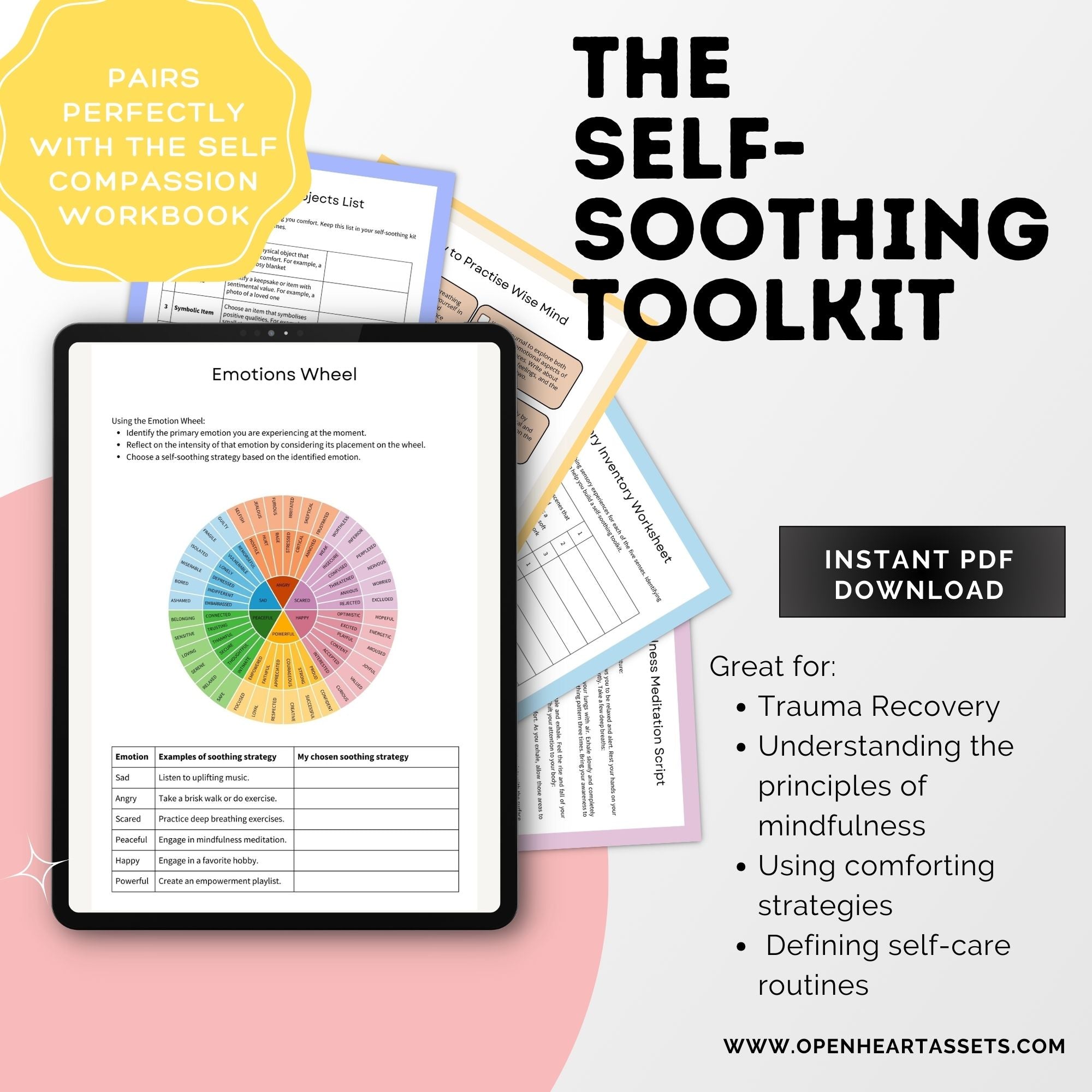 Self-Soothing Toolkit | Based on clinically validated interventions.