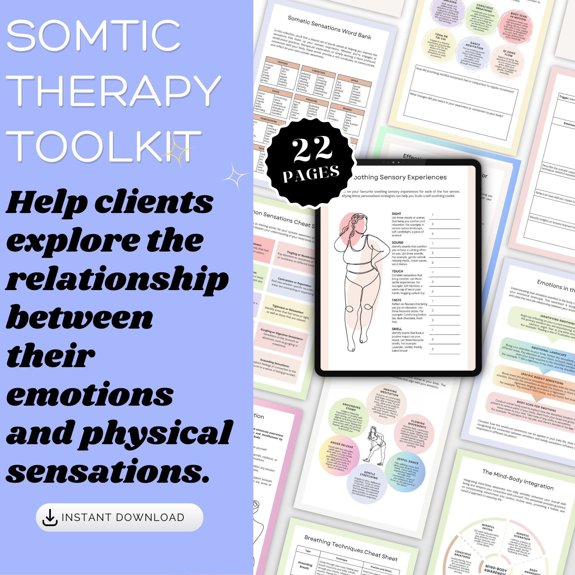 Somatic Tools.pdf Somatic Therapy Toolkit | Based on clinically validated interventions.