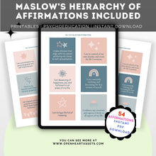 Load image into Gallery viewer, Maslow&#39;s Hierarchy of Needs Workbook
