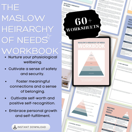 Maslow's Hierarchy of Needs Workbook