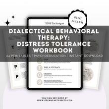 Load image into Gallery viewer, DBT Distress Tolerance Workbook