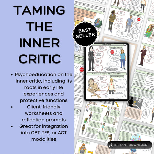 Stop the Inner Critic - Therapy Handouts
