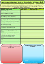 Load image into Gallery viewer, Understanding Guilt Handout Bundle - Instant PDF Download
