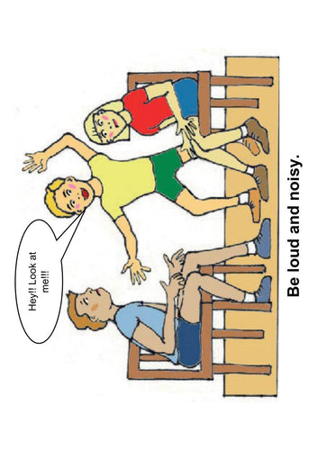 My Social Skills Cue Cards Page 10