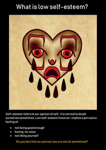 Self-Esteem Cue Cards Page 1