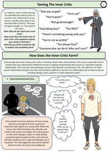 Stop the Inner Critic - Therapy Handouts