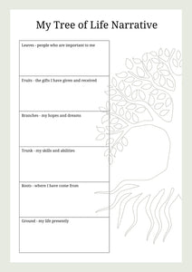 Tree of Life Narrative Therapy Workbook