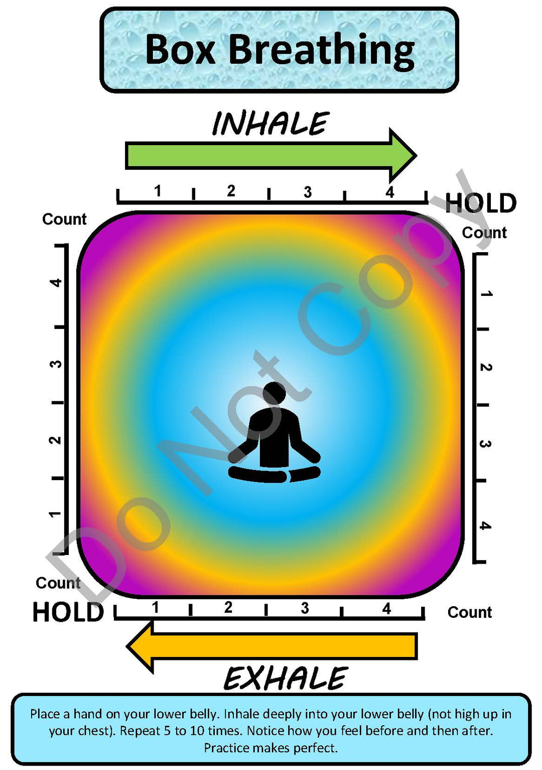 Box Bfeathing Box Breathing Guide | Based on clinically validated interventions.