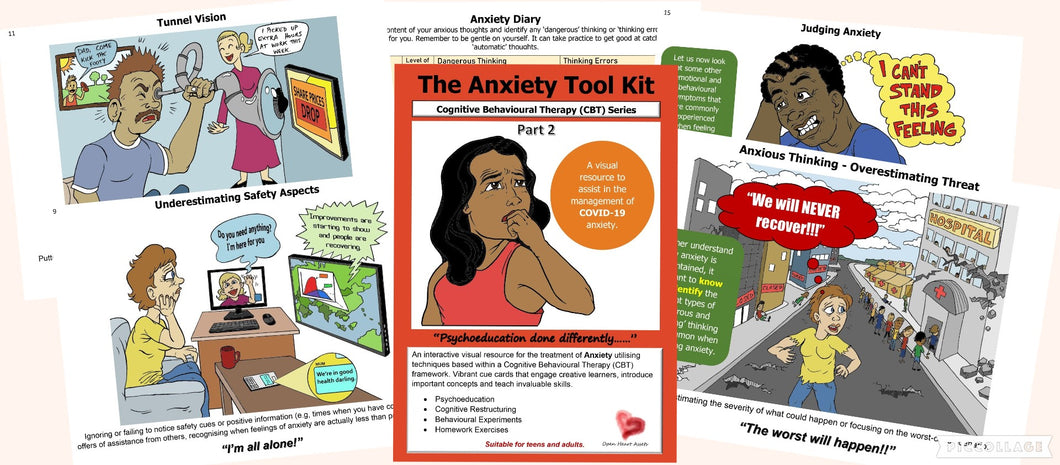 ONLINE RESOURCE: The Anxiety Tool Deck PART 2 - A visual tool to assist in the management of anxiety and stress with the current COVID-19 pandemic