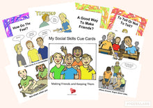 Load image into Gallery viewer, ONLINE RESOURCE: My Social Skills Cue Cards