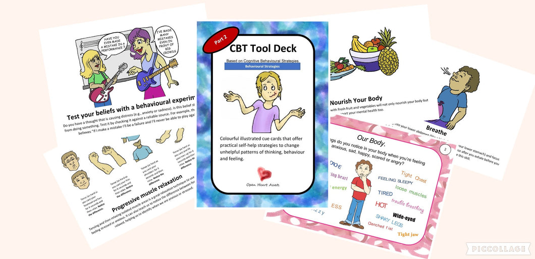 ONLINE RESOURCE: CBT Tool Deck - Part 2 Behavioural Strategies
