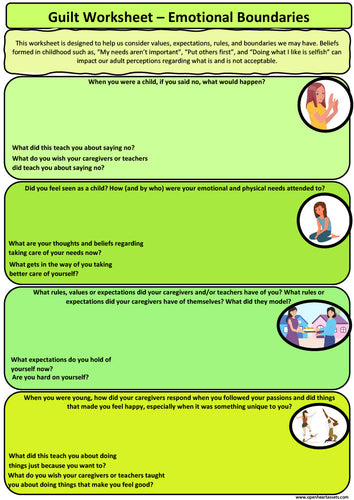 Guilt Handouts Page 2